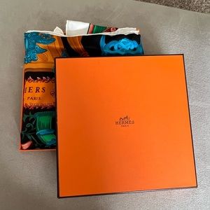Hermes Silk Scarf
